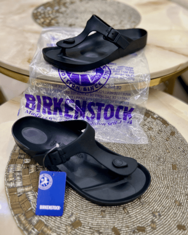 Buy Birkenstock Gizeh Eva Black Sandals for Men - First Copy