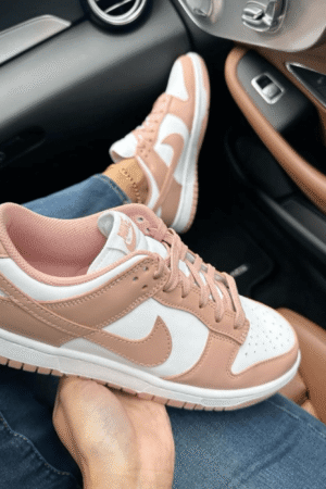 Shop Women's Nike Dunk Low Rose Whisper Online - First Copy