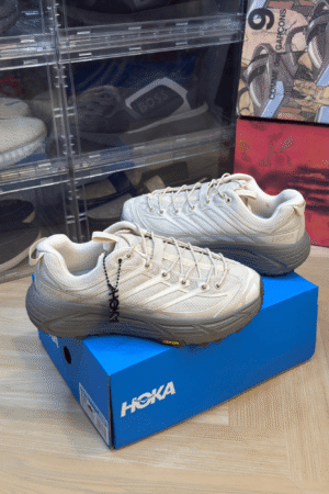 Shop Hoka Mafate Three2 Oat Milk Shoes - 7A First Copy Shoes