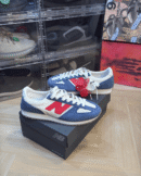 Shop New Balance 471 Linen True Red Navy - 7A First Copy