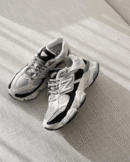 Buy New Balance 9060 Grey Jet Black Sneakers | 7A First Copy