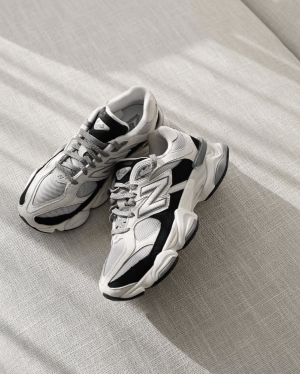 Buy New Balance 9060 Grey Jet Black Sneakers | 7A First Copy