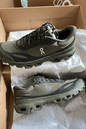 Shop ON Cloud Venture Loewe Khaki Olive - 7A First Copy Shoes