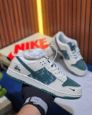 Nike SB Dunk Low x Stussy Dark Green 2025 Sneakers Shoes - First Copy