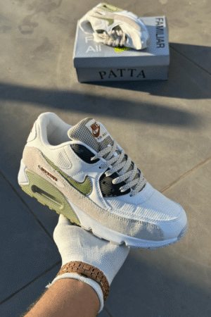 Air Max 90 Phantom Neutral Olive Nike Shoes - First Copy