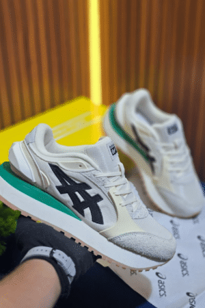 Asics Moage Co Cream Black Onitsuka Tiger Sneakers - First Copy