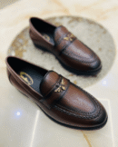 Santoni Moccasins Loafers Shoes - First Copy