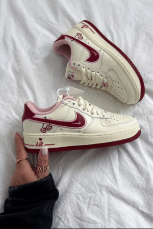 Women's Air Force 1 Low Valentine's Day Nike Shoes - First Copy