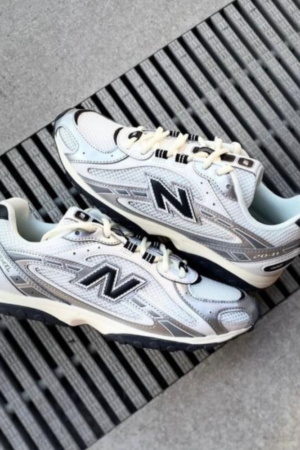 Men & Women 204L Silver Metallic New Balance First Copy Shoe