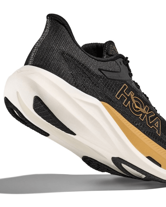 Rocket X 3 Hoka Running Black Gold Shoes 2 Rocket X 3 Hoka Running Black Gold Shoes Online - First Copy